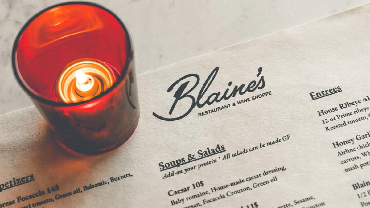 Blaine's Restaurant & Wine Shoppe